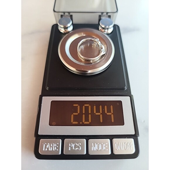 925 Sterling Silver Dolphin Bypass Ring Vintage SIZE US 6.75 - Picture 10 of 10